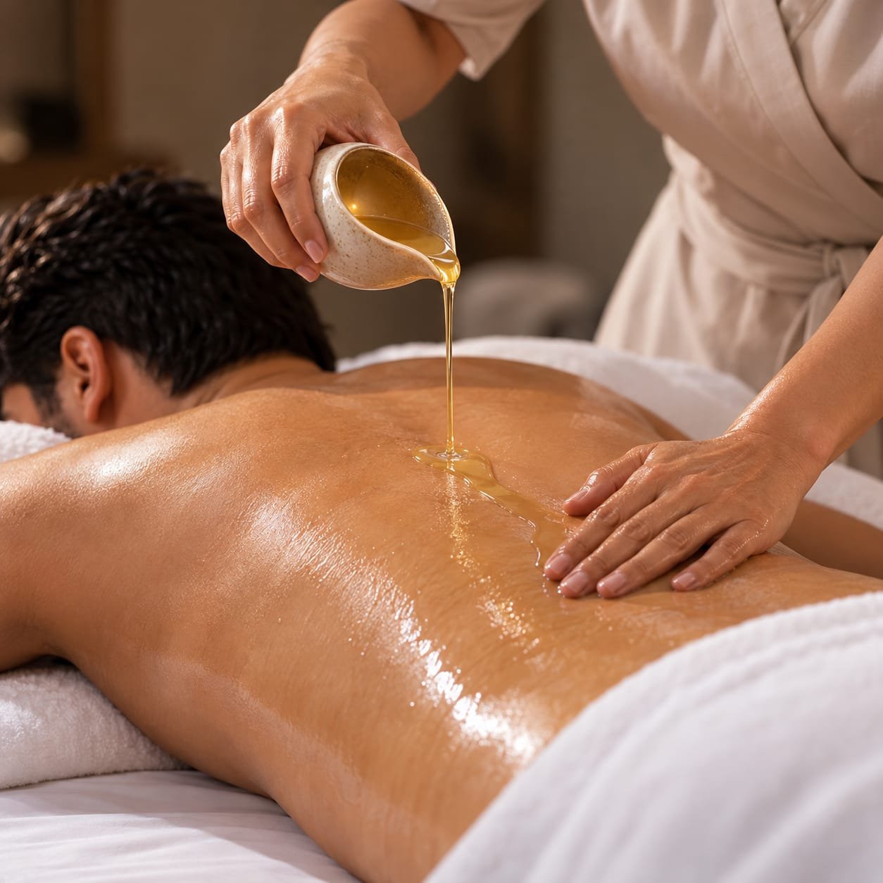 Hot Oil Relaxation Massage
